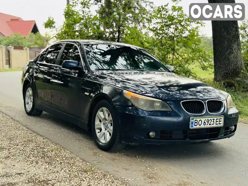 Седан BMW 5 Series 2003 3 л. Автомат обл. Тернопольская, Тернополь - Фото 1/16