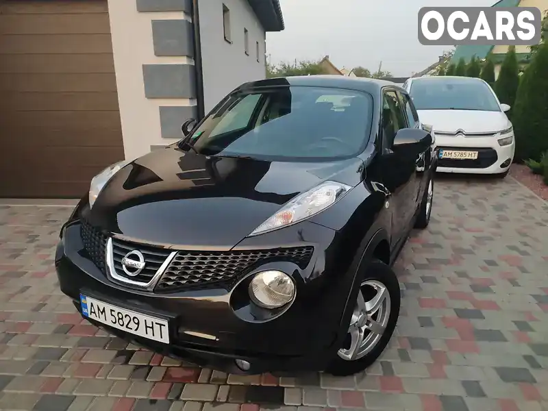 Позашляховик / Кросовер Nissan Juke 2011 1.6 л. Автомат обл. Житомирська, Звягель - Фото 1/20