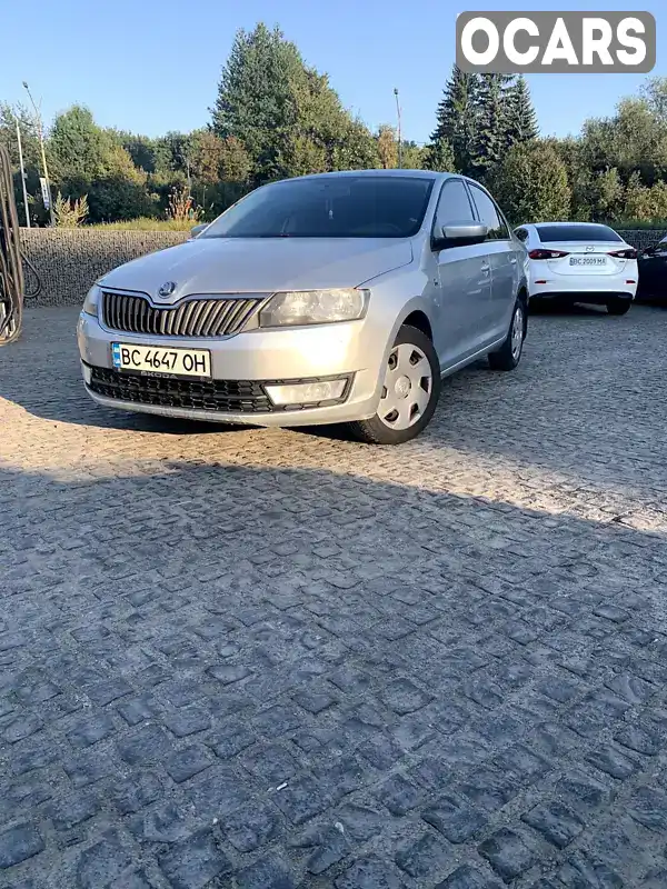 Ліфтбек Skoda Rapid 2013 1.6 л. Ручна / Механіка обл. Львівська, Львів - Фото 1/14