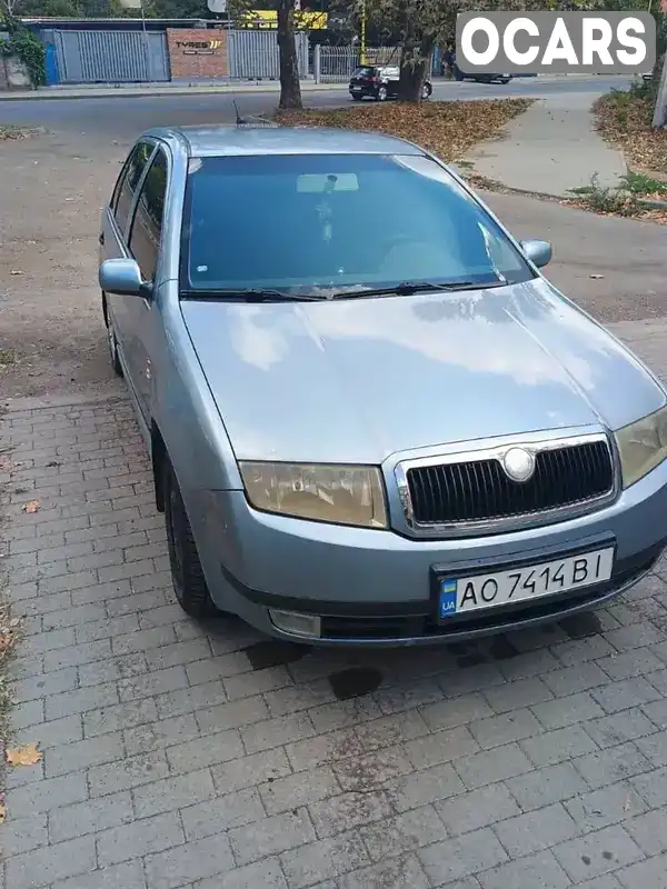 Хэтчбек Skoda Fabia 2002 1.4 л. Ручная / Механика обл. Закарпатская, Ужгород - Фото 1/9