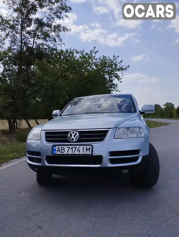 Позашляховик / Кросовер Volkswagen Touareg 2004 3.2 л. обл. Вінницька, Тиврів - Фото 1/9