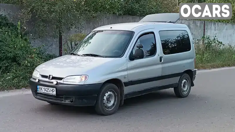 Минивэн Peugeot Partner 1998 1.9 л. Ручная / Механика обл. Ровенская, Сарны - Фото 1/21