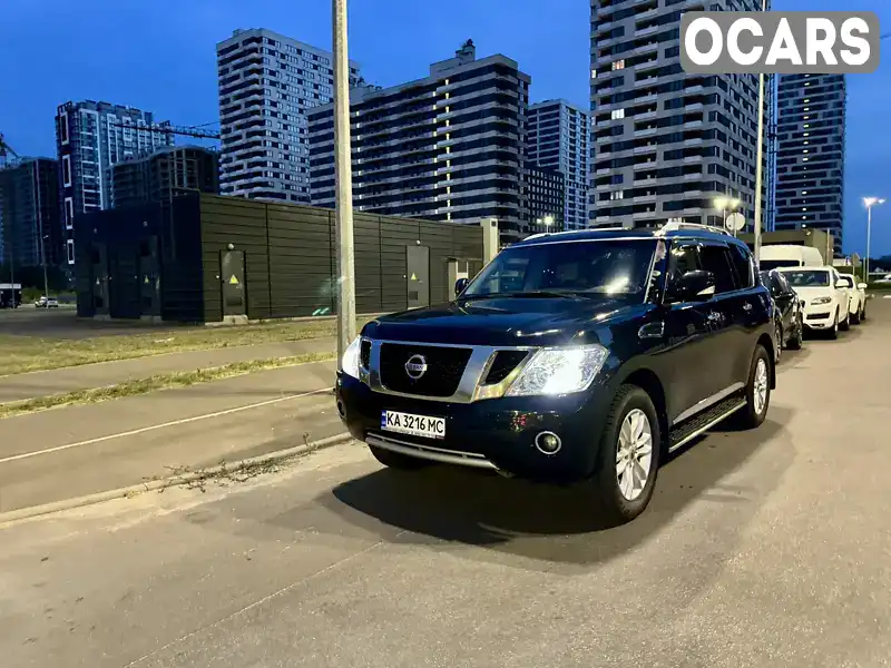 Позашляховик / Кросовер Nissan Patrol 2011 5.6 л. Автомат обл. Київська, Київ - Фото 1/9