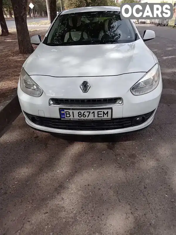 Седан Renault Fluence 2012 1.6 л. Ручна / Механіка обл. Полтавська, Полтава - Фото 1/10