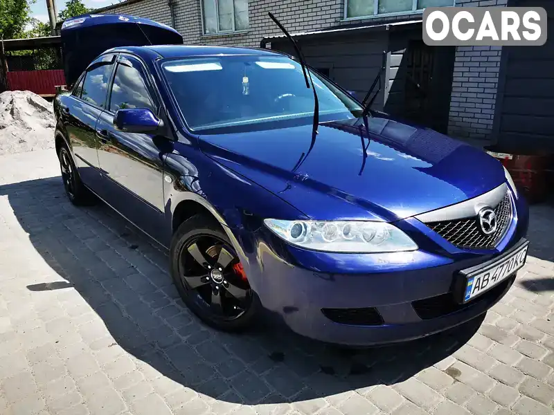 Седан Mazda 6 2004 2 л. Ручна / Механіка обл. Вінницька, Хмільник - Фото 1/9