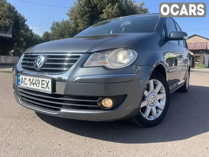 Мінівен Volkswagen Touran 2007 1.4 л. Ручна / Механіка обл. Чернігівська, Бахмач - Фото 1/21