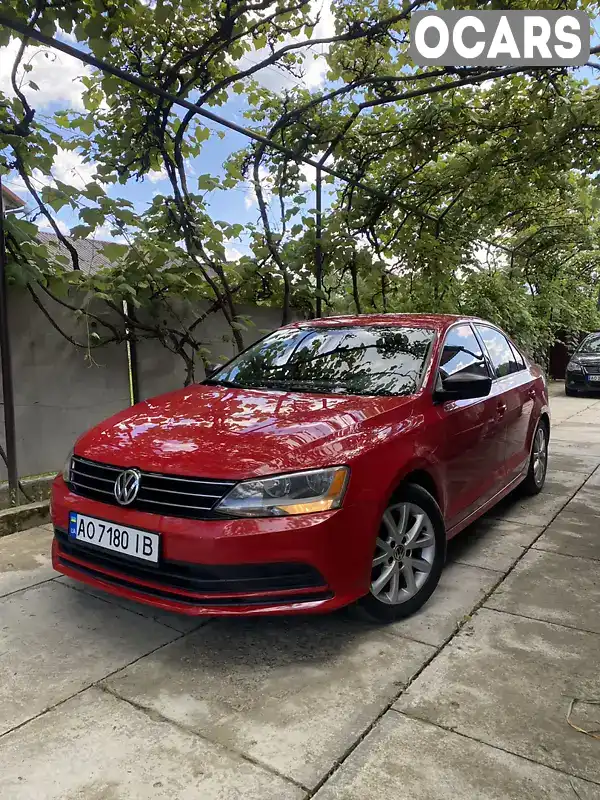 Седан Volkswagen Jetta 2015 1.8 л. Автомат обл. Закарпатская, Тячев - Фото 1/11