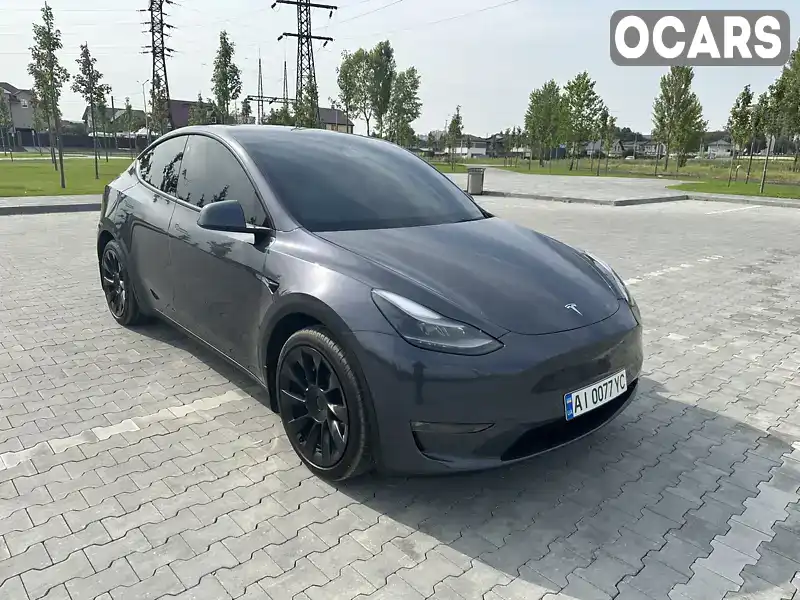 Позашляховик / Кросовер Tesla Model Y 2021 null_content л. Автомат обл. Київська, Київ - Фото 1/21