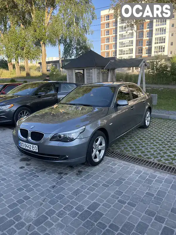 Седан BMW 5 Series 2008 2 л. Автомат обл. Тернопольская, Тернополь - Фото 1/17