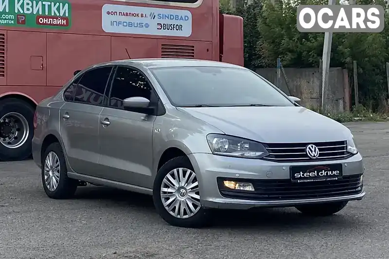 Седан Volkswagen Polo 2018 1.4 л. Автомат обл. Миколаївська, Миколаїв - Фото 1/21