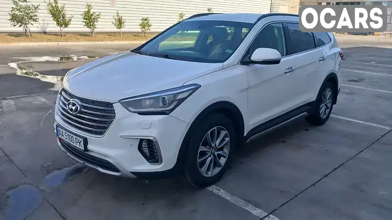 Внедорожник / Кроссовер Hyundai Grand Santa Fe 2017 2.2 л. обл. Киевская, Бровары - Фото 1/14