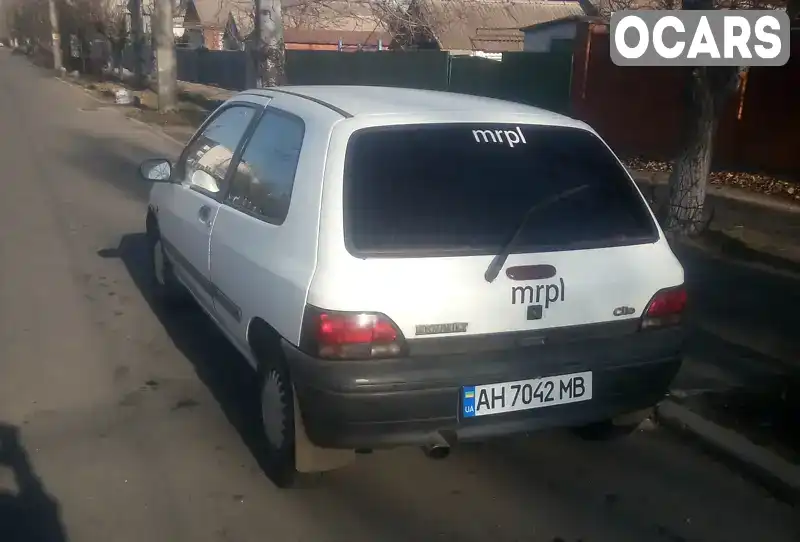 Хэтчбек Renault Clio 1996 1.9 л. Ручная / Механика обл. Донецкая, Мариуполь - Фото 1/3