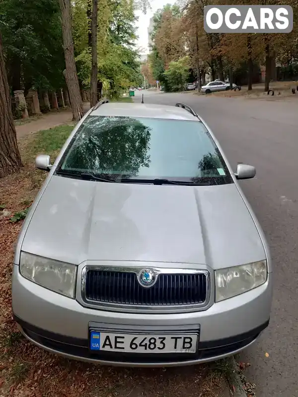 Универсал Skoda Fabia 2003 1.39 л. Ручная / Механика обл. Днепропетровская, Днепр (Днепропетровск) - Фото 1/7