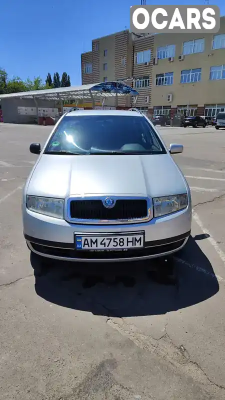 Универсал Skoda Fabia 2003 1.39 л. Ручная / Механика обл. Житомирская, Житомир - Фото 1/4