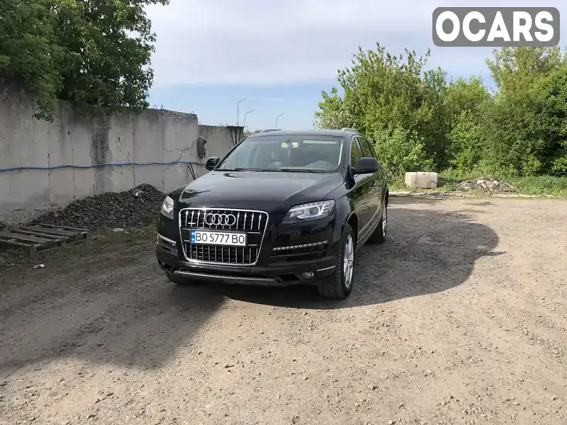 Внедорожник / Кроссовер Audi Q7 2013 2.97 л. Автомат обл. Тернопольская, Зборов - Фото 1/21