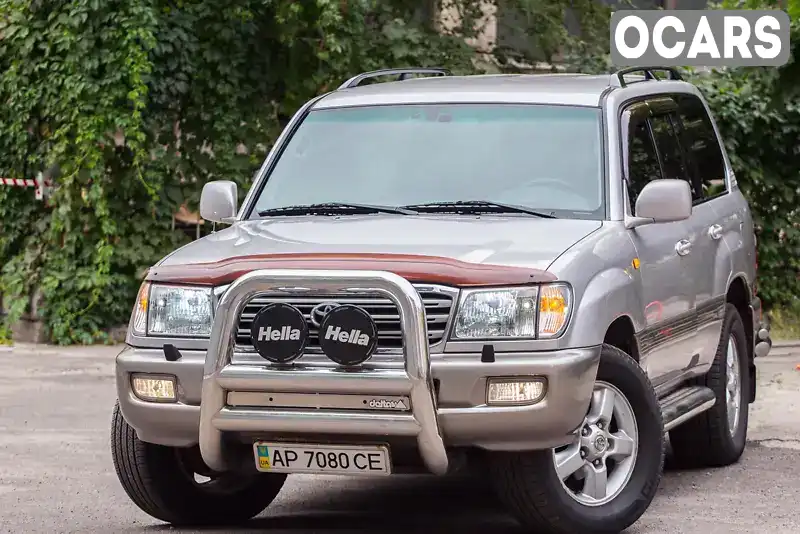 Внедорожник / Кроссовер Toyota Land Cruiser 2002 4.7 л. Автомат обл. Запорожская, Запорожье - Фото 1/15