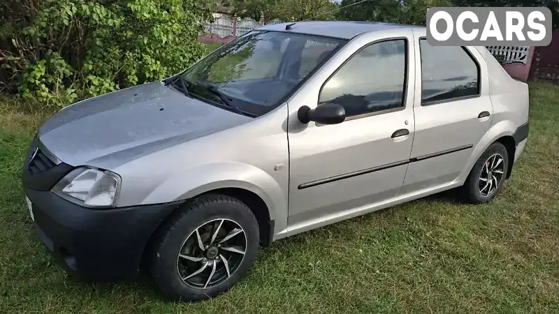 Седан Dacia Logan 2007 1.4 л. Ручна / Механіка обл. Хмельницька, Шепетівка - Фото 1/12