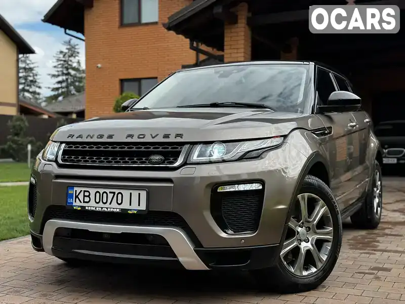 Позашляховик / Кросовер Land Rover Range Rover Evoque 2016 2.2 л. Автомат обл. Вінницька, Вінниця - Фото 1/21