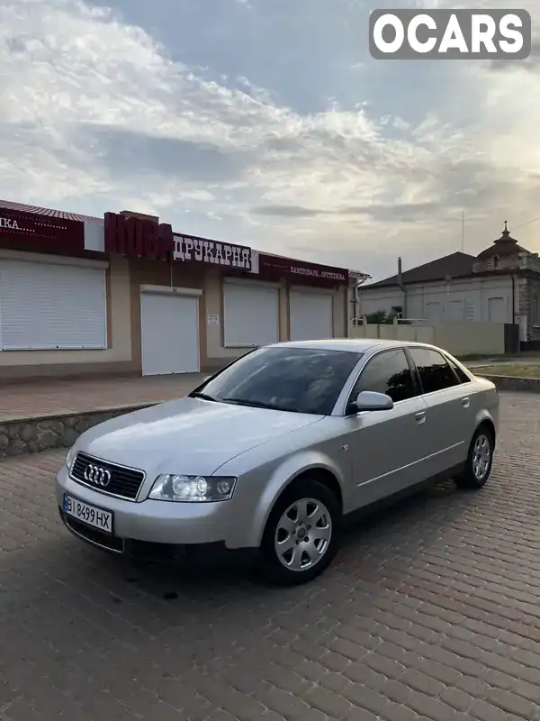 Седан Audi A4 2001 1.9 л. Ручна / Механіка обл. Полтавська, Гадяч - Фото 1/21