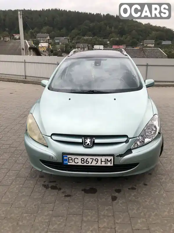 Универсал Peugeot 307 2004 2 л. Ручная / Механика обл. Тернопольская, Бучач - Фото 1/11