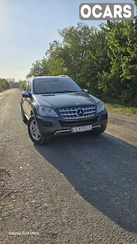 Внедорожник / Кроссовер Mercedes-Benz M-Class 2009 2.99 л. Автомат обл. Черновицкая, Черновцы - Фото 1/18