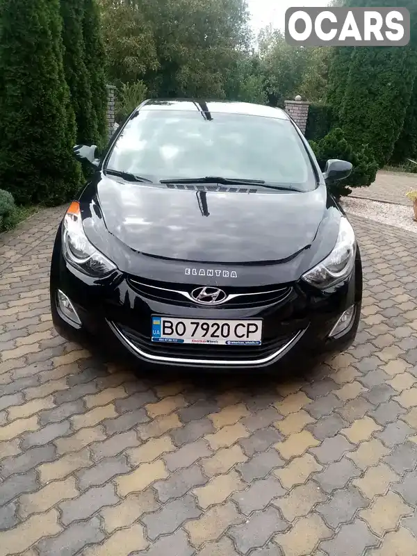 Седан Hyundai Elantra 2013 1.8 л. Автомат обл. Тернопільська, Заліщики - Фото 1/21