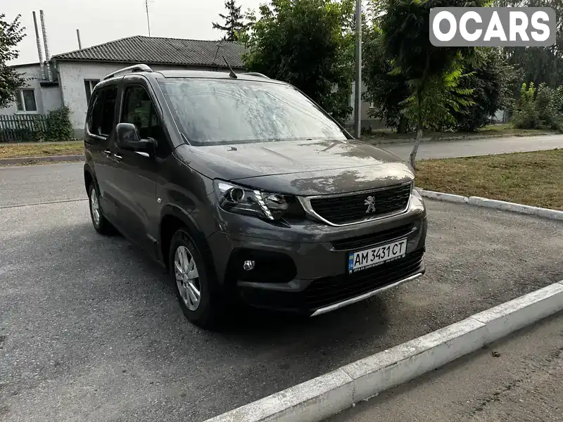 Минивэн Peugeot Rifter 2019 1.5 л. Автомат обл. Киевская, Белая Церковь - Фото 1/21