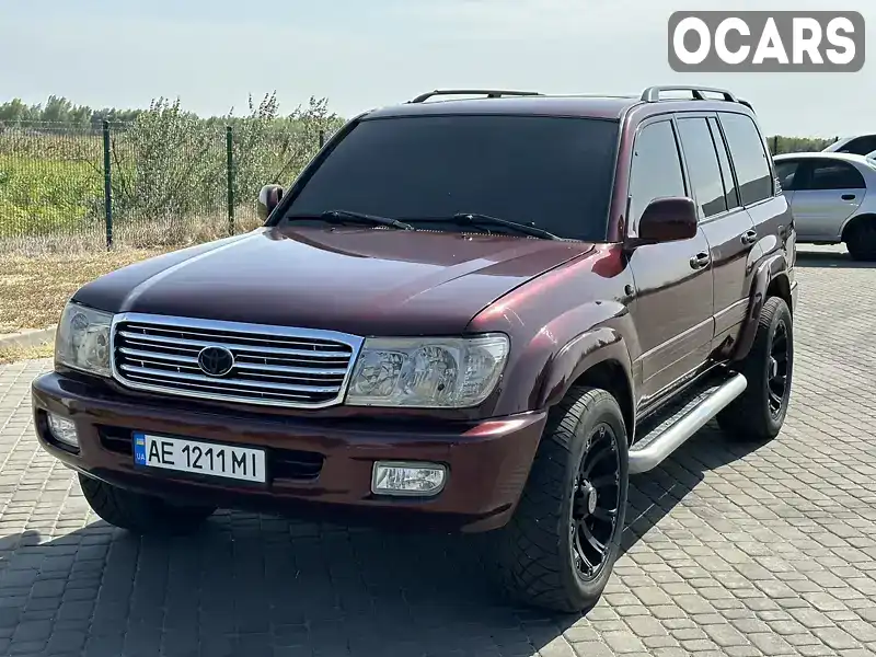 Позашляховик / Кросовер Toyota Land Cruiser 1998 4.67 л. Автомат обл. Дніпропетровська, Новомосковськ - Фото 1/15