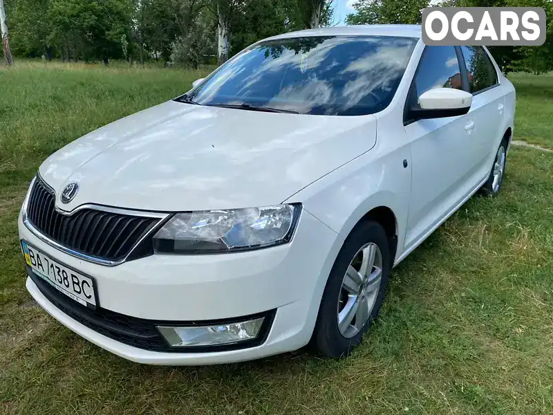 Лифтбек Skoda Rapid 2014 1.6 л. Ручная / Механика обл. Кировоградская, Александрия - Фото 1/16