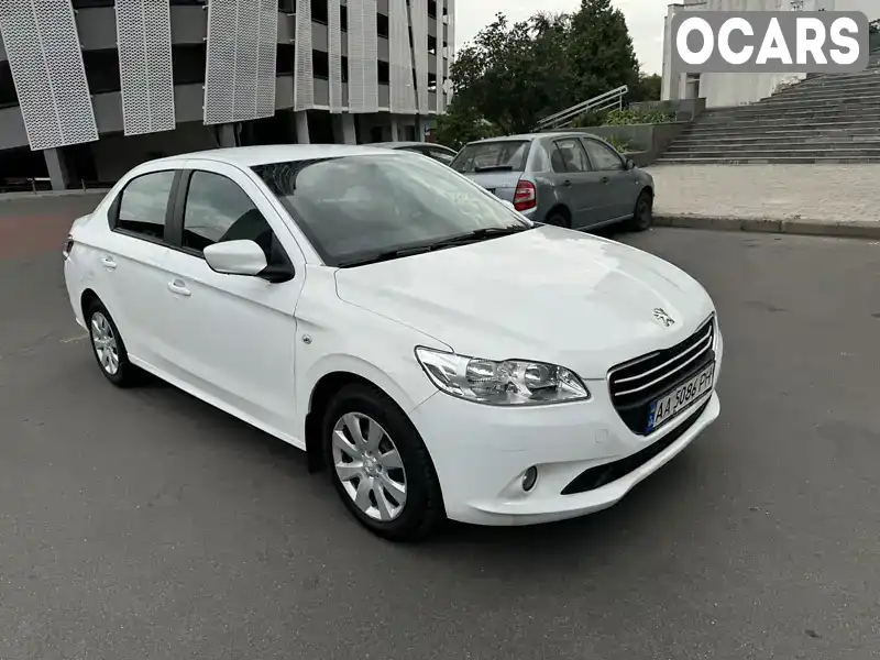 Седан Peugeot 301 2016 1.2 л. Робот обл. Киевская, Киев - Фото 1/21