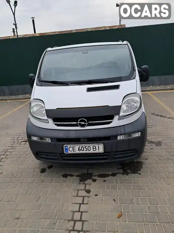 Минивэн Opel Vivaro 2003 1.87 л. Ручная / Механика обл. Черновицкая, Новоднестровск - Фото 1/21