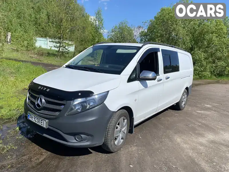 Минивэн Mercedes-Benz Vito 2016 2.14 л. Ручная / Механика обл. Житомирская, Коростень - Фото 1/19