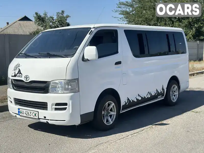 Мікровен Toyota Hiace 2006 2.69 л. Ручна / Механіка обл. Полтавська, Кременчук - Фото 1/7