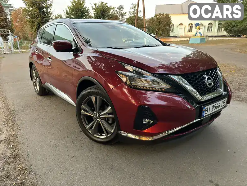 Позашляховик / Кросовер Nissan Murano 2020 3.5 л. Варіатор обл. Полтавська, Полтава - Фото 1/21