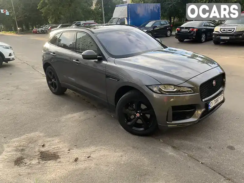 Внедорожник / Кроссовер Jaguar F-Pace 2017 3 л. Автомат обл. Киевская, Киев - Фото 1/21