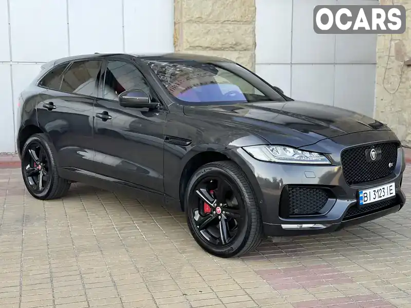 Внедорожник / Кроссовер Jaguar F-Pace 2018 3 л. Автомат обл. Полтавская, Кременчуг - Фото 1/21