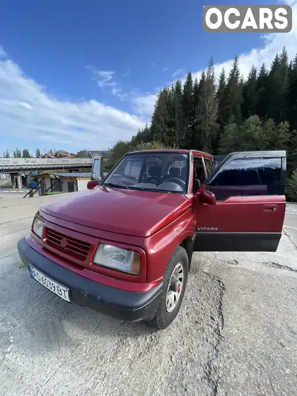 Позашляховик / Кросовер Suzuki Vitara 1998 1.6 л. Ручна / Механіка обл. Закарпатська, location.city.lazeshchyna - Фото 1/21