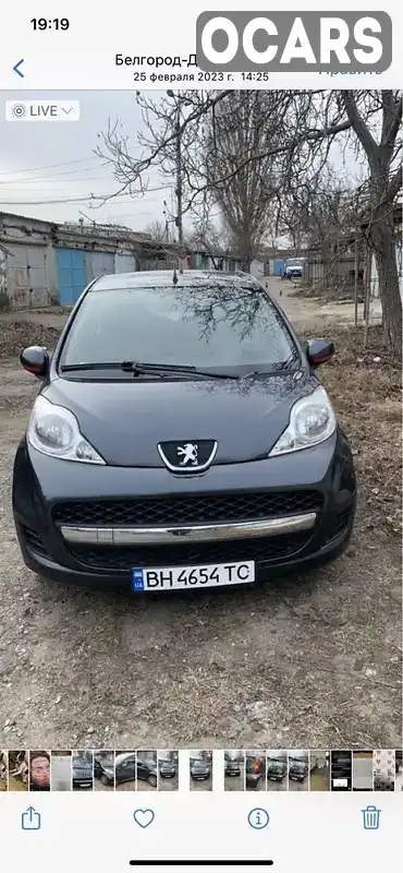 Хэтчбек Peugeot 107 2011 1 л. Автомат обл. Одесская, Белгород-Днестровский - Фото 1/6