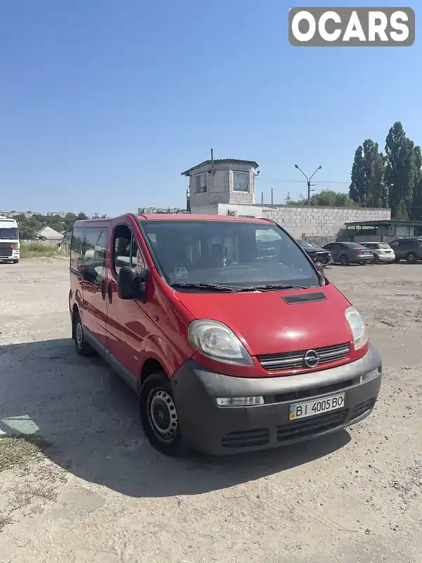 Минивэн Opel Vivaro 2002 1.9 л. Ручная / Механика обл. Полтавская, Кременчуг - Фото 1/10