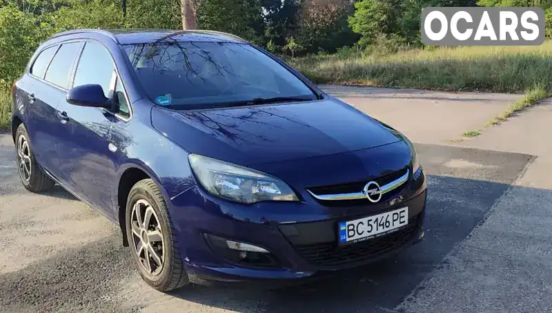 Універсал Opel Astra 2014 1.6 л. Ручна / Механіка обл. Львівська, Львів - Фото 1/21