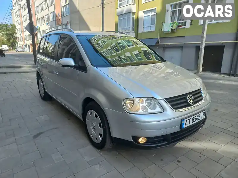 Мінівен Volkswagen Touran 2005 1.97 л. Автомат обл. Івано-Франківська, Івано-Франківськ - Фото 1/21