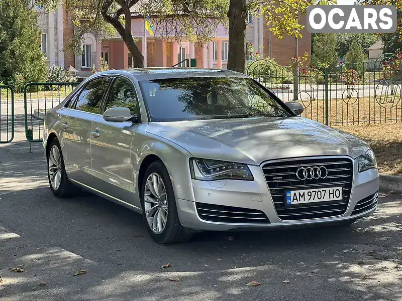 Седан Audi A8 2011 3 л. Автомат обл. Вінницька, Вінниця - Фото 1/21