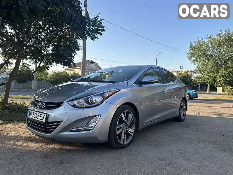 Седан Hyundai Elantra 2014 1.8 л. Автомат обл. Черкаська, Черкаси - Фото 1/21