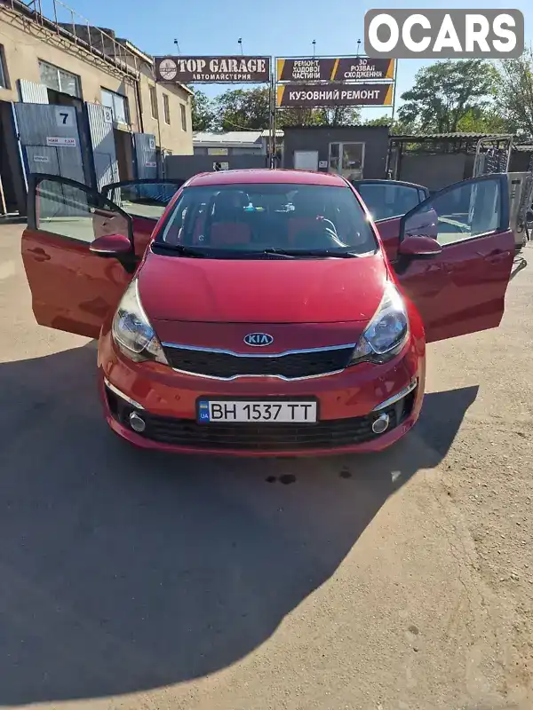 Седан Kia Rio 2017 1.37 л. Автомат обл. Одеська, Одеса - Фото 1/21