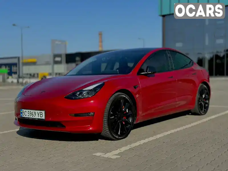 Седан Tesla Model 3 2021 null_content л. Автомат обл. Львівська, Львів - Фото 1/21