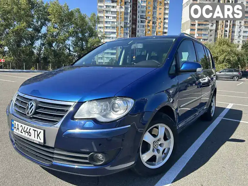 Мінівен Volkswagen Touran 2007 1.97 л. Ручна / Механіка обл. Київська, Київ - Фото 1/21