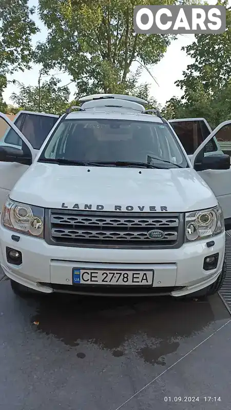 Внедорожник / Кроссовер Land Rover Freelander 2010 2.2 л. Ручная / Механика обл. Черновицкая, Глубокая - Фото 1/10