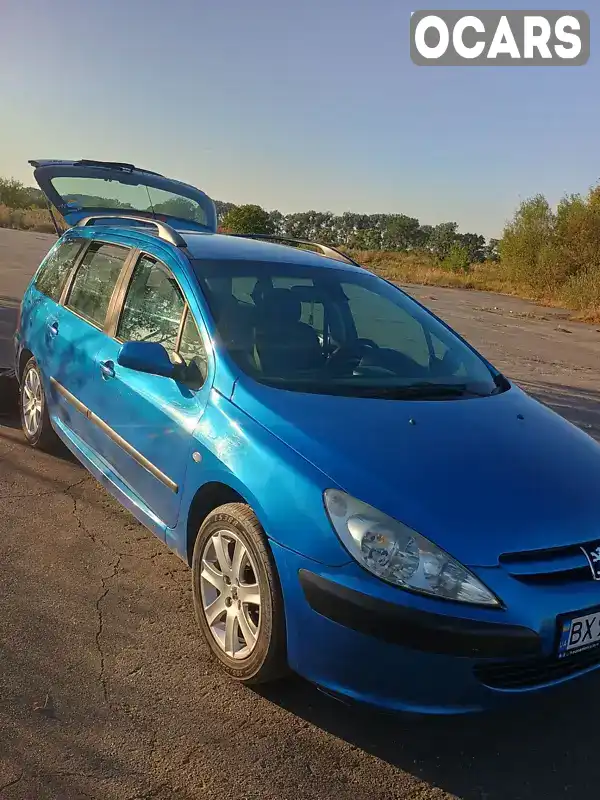 Універсал Peugeot 307 2003 2 л. Ручна / Механіка обл. Хмельницька, Ізяслав - Фото 1/18