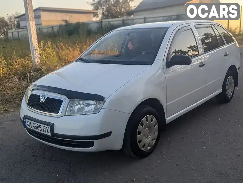 Универсал Skoda Fabia 2004 1.2 л. Ручная / Механика обл. Ровенская, Здолбунов - Фото 1/21