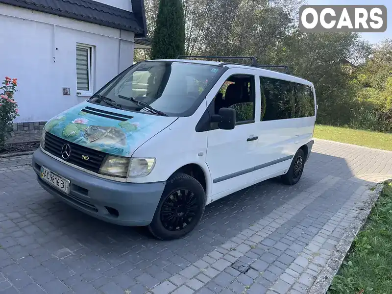 Мінівен Mercedes-Benz Vito 2000 2.2 л. Ручна / Механіка обл. Волинська, Берестечко - Фото 1/13